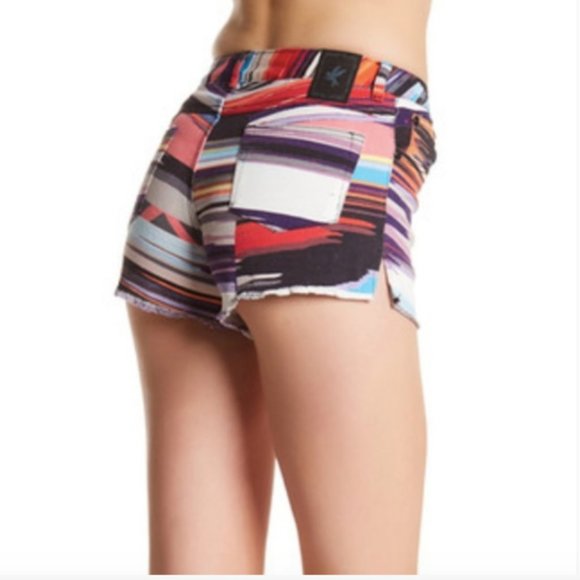 NWT One Teaspoon Equador Chopper Shorts Sz 10 - Picture 2 of 8